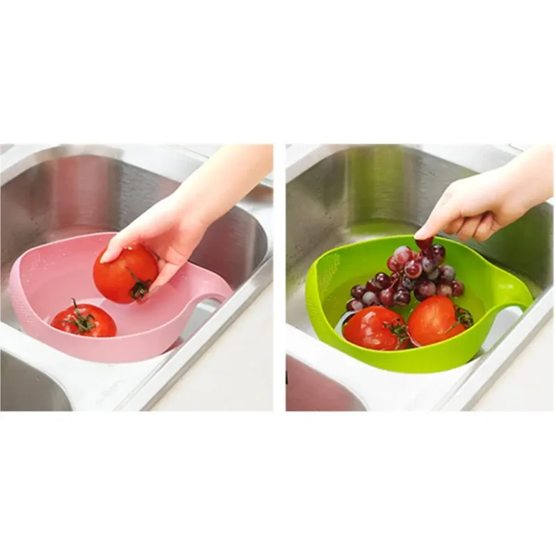 Rice Washing Filter Strainer Basket Colander Sieve Fruit Vegetable Bowl Drainer Cleaning Tools Home Kitchen Kit kitchen tools - Image 7